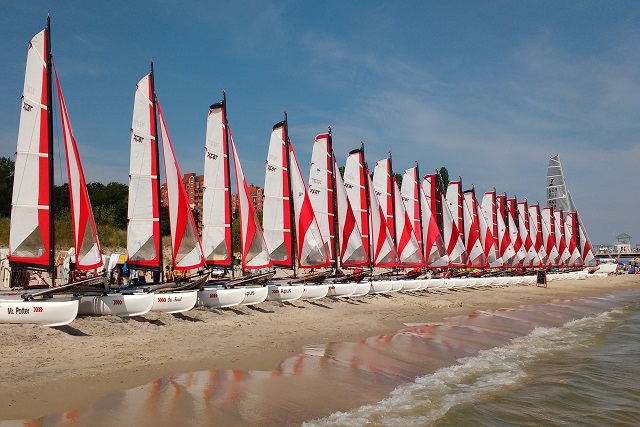 XCAT am Strand